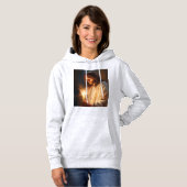 Jesus Holding Candle Hoodie (Vorne ganz)