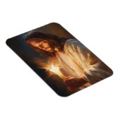 Jesus Holding Candle Magnet (Rechte Seite)