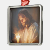 Jesus Holding Candle Ornament (Links)