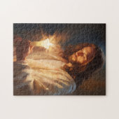 Jesus Holding Candle Puzzle (Horizontal)
