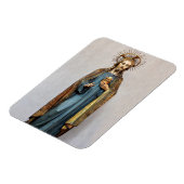 Jesus Holding Golden Sacred Heart Magnet (Linke Seite)