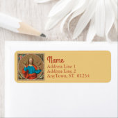 Jesus Holding Up the Eucharist (SNV 050) (Insitu)