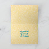 Jesus Holding Up the Eucharist (SNV 050) Karte (Innenseite)