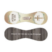 Jesus hölzernes Kreuz Er ist römisch-katholisch Baseball (Paneele)