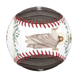 Jesus Holzkreuz Er ist der Risen Katholische Baseb Baseball