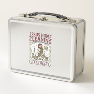 Jesus Home Reinigung Sauberes Herz Jesus Home Rein Metall Brotdose