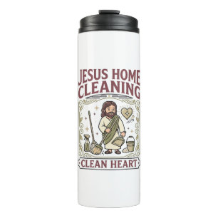 Jesus Home Reinigung Sauberes Herz Jesus Home Rein Thermosbecher