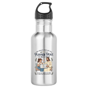 Jesus Homeschool-Mutter Planer-Shirt Glaube basier Edelstahlflasche