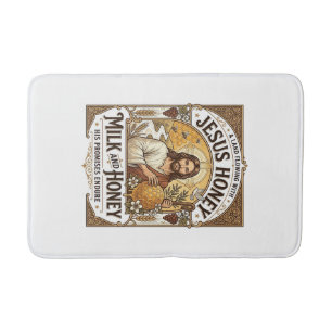 Jesus Honig Milch Und Honig Jesus Honig Milch Honi Badematte