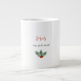 Jesus Hope of the World Christmas Mug Jumbo-Tasse