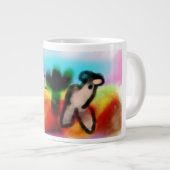 Jesus höre uns Jumbo-Tasse (Vorderseite Rechts)