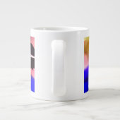 Jesus hören Jumbo-Tasse (Rückseite)