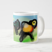 Jesus hört uns Jumbo-Tasse (Vorderseite Rechts)