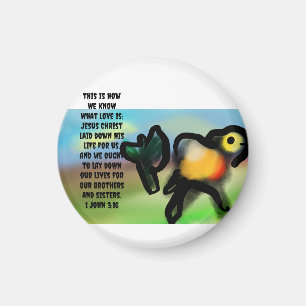 Jesus hört uns magnet