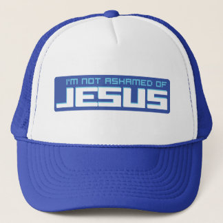 Jesus-Hut-Blau Truckerkappe