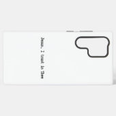 Jesus I Trust In You Minimalist Samsung Case Galaxy Hülle (Rückseite (Horizontal))