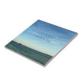 Jesus I Trust in You SKy Artwork Fliese (Seite)
