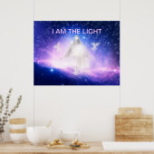 Jesus, ich bin das Licht der Welt Poster (Küche)