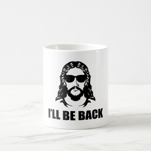 Jesus, ich bin wieder da kaffeetasse (Mittel)