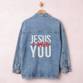 Jesus, ich brauche dich Christlich Jeansjacke (Hangar)