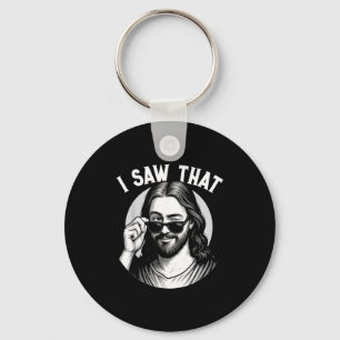 Jesus, ich habe das gesehen, lustiger Jesus-Meme-Z Schlüsselanhänger