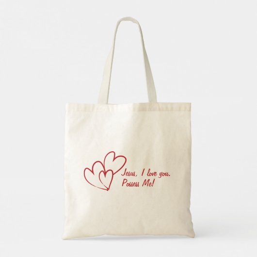 Jesus, ich Liebe dir Tasche (Rückseite)