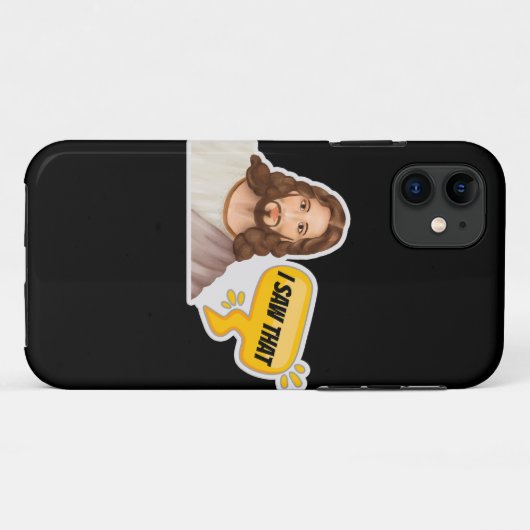 Jesus, ich sah das Case-Mate iPhone hülle (Rückseite (Horizontal))