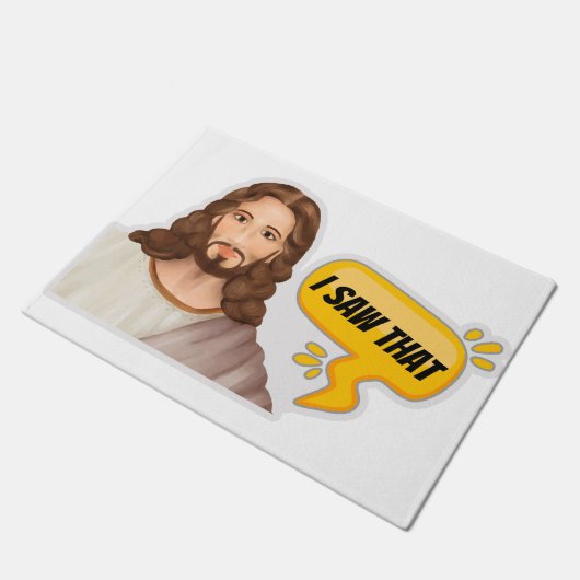 Jesus, ich sah das fußmatte (Schrägansicht)