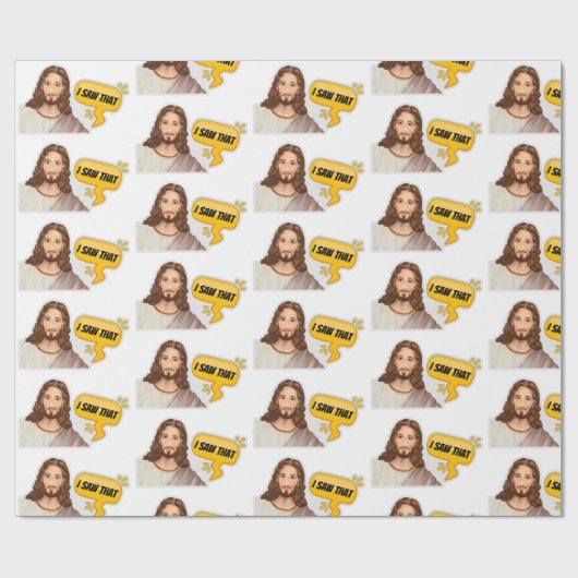 Jesus, ich sah das geschenkpapier (Flach)