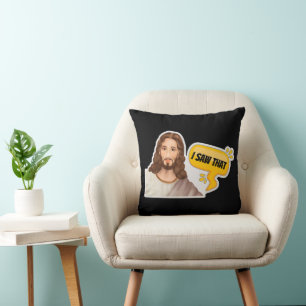 Jesus, ich sah das kissen
