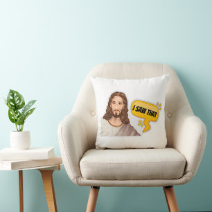 Jesus, ich sah das kissen