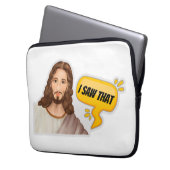 Jesus, ich sah das laptopschutzhülle (Vorderseite Links)