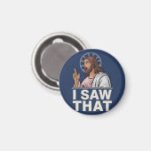 Jesus, ich sah das magnet (Vorderseite/Rückseite)