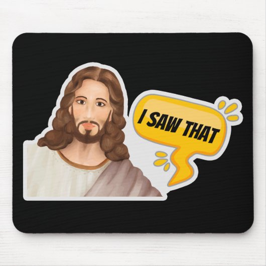 Jesus, ich sah das mousepad (Vorne)