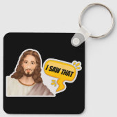 Jesus, ich sah das schlüsselanhänger (Rückseite)