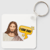 Jesus, ich sah das schlüsselanhänger (Rückseite)