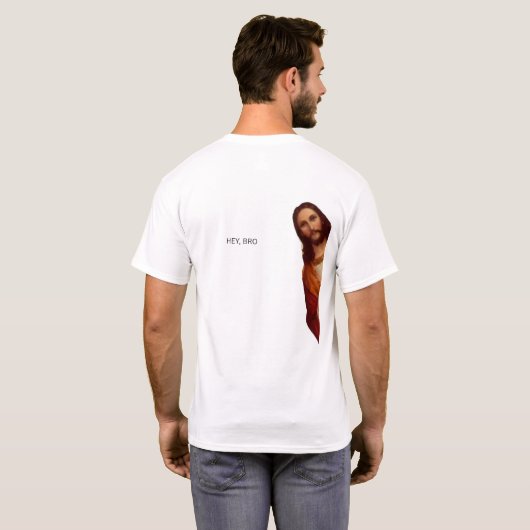 Jesus ich schaue T-Shirt (Schwarz voll)