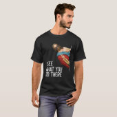 Jesus, ich sehe, du hast dort Lieben gemacht Gott T-Shirt (Vorne ganz)