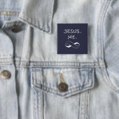 Jesus ich Unendlichkeit knöpft christliche Button (Beispiel)