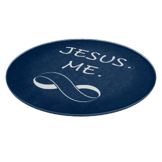 Jesus ich Unendlichkeitsgeschenke Schneidebrett