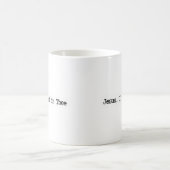 Jesus, ich vertraue auf Dich Minimalist Tasse (Mittel)