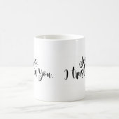 Jesus, ich vertraue dir kaffeetasse (Mittel)