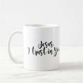 Jesus, ich vertraue dir kaffeetasse (Links)