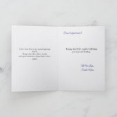 Jesus im Buntglas-Mitleid Karte (Innenseite)