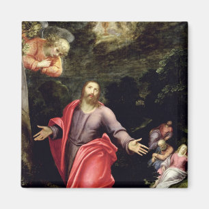 Jesus im Garten der Oliven, c.1590-95 Magnet