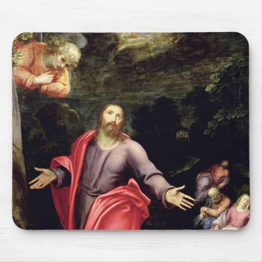 Jesus im Garten der Oliven, c.1590-95 Mousepad (Vorne)
