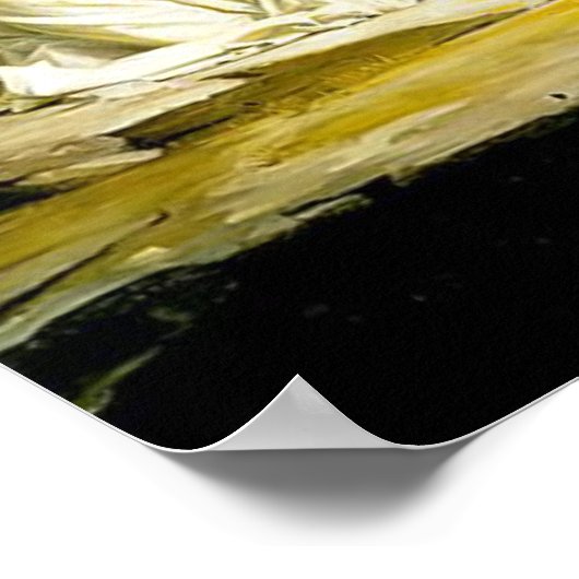 Jesus im Garten des Gethsemane Poster (Ecke)