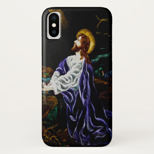 Jesus im Garten von Gethsemane Case-Mate iPhone Hülle (Rückseite)