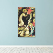 Jesus im Garten von Gethsemane Leinwanddruck (Insitu (Holzboden))