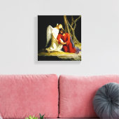 Jesus im Garten von Gethsemane Leinwanddruck (Insitu (Wohnzimmer))